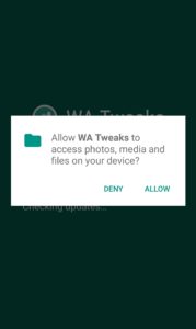 wa tweaks permissions