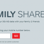 How to Transfer Airtel 3G/4G Internet Data Balance